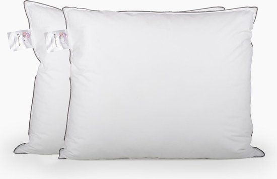Cinderella Classic Hoofdkussens - Set van 2 - 60x70 cm - Medium Stevig