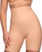 Bye Bra Corrigerende hoge short, Hoge Taille Shorts, Shapewear Voor Benen, Shapewear Voor Dames, Beige, XXL