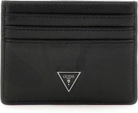 GUESS Leren Kaarthouder Mito Card Case Black Zwart