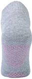 Basset Dames Yoga sok - Antislip Sneaker sokken - Pilates grip sokken katoen - 42 - Grijs