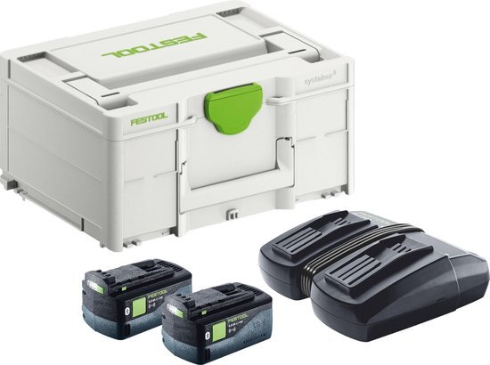 Festool SYS 18V 2x5,0/TCL 6 DUO Energie-set 18V in Systainer - 577707