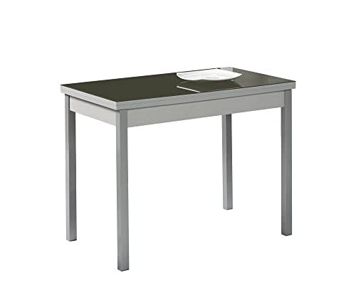 ASTIMESA Keukentafel - metaal - grafiet - 90 x 50 cm - 8435627804007
