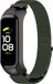 By Qubix Qubix - Nylon sport loop band - Donkergroen - Geschikt voor Samsung Galaxy Fit 2