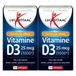 Lucovitaal 2x Vitamine D3 25mcg 60 capsules