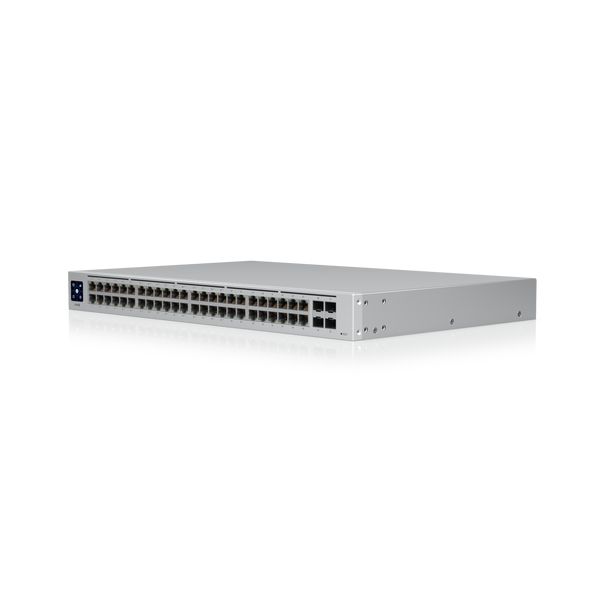 Ubiquiti UniFi USW-48-POE - 48-Port Gigabit PoE+ Managed Switch - 210W - 1U Rackmount