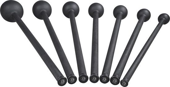 Lifemaxx Crossmax Macebell 6 kg - Zwart - Staal