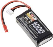 Reely LiPo accupack 11.1 V 1000 mAh 3S 25C Softcase BEC