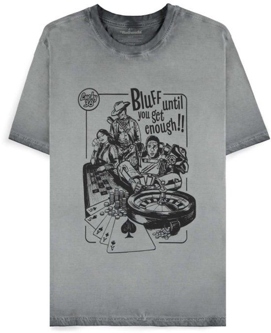 Fallout TV Series - Short Sleeved Unisex T-shirt - 2XL - Grijs