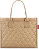 Reisenthel Daily Shopper - Schoudertas - 14L - Rhombus Ginger Beige