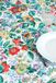 Stof Textiles Tafelkleed - 145 x 240 cm - bloemen print - Eettafel tafellakens - polyester stof - tafel dekken - nette afwerking