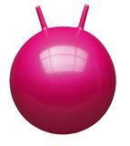 John 59008 - Springbal, hopperbal voor binnen en buiten, opblaasbaar, robuust, fitness voor kinderen, geel