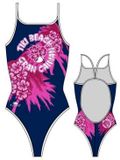 Turbo Tiki Beach Maillot de bain Bleu 3XL Femme