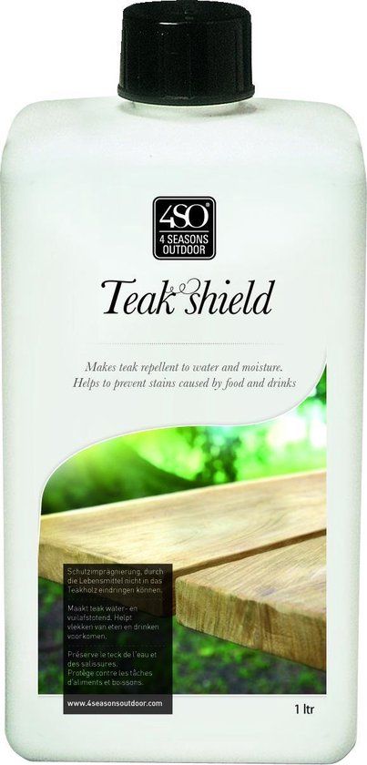 4 Seasons Outdoor Teak Shield - 1 l - Wit