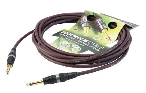SOMMER CABLE Sommer RKGV-0600 instrumentenkabel rood 6 m