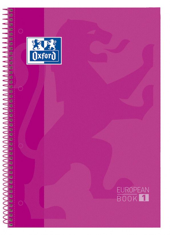 Oxford European Book Fuchsia A4