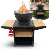 HEAT Outdoor Living Kjok Buitenkeuken Ø56 Cm Zwart