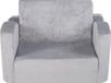 Vevor Banc enfant, Banc de jeu, Pliable, Gris