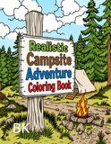 Realistic Campsite Adventure Coloring Pages
