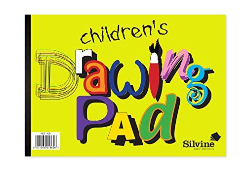 other Silvine A4 Children's Value Drawing Pad. 20 vellen van 80gsm bulk tekenpapier (210 x 297mm)