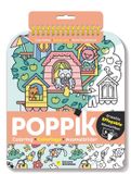 Cosy Poppik Uitwisbare kleurblokken 1 - Cosy huisjes