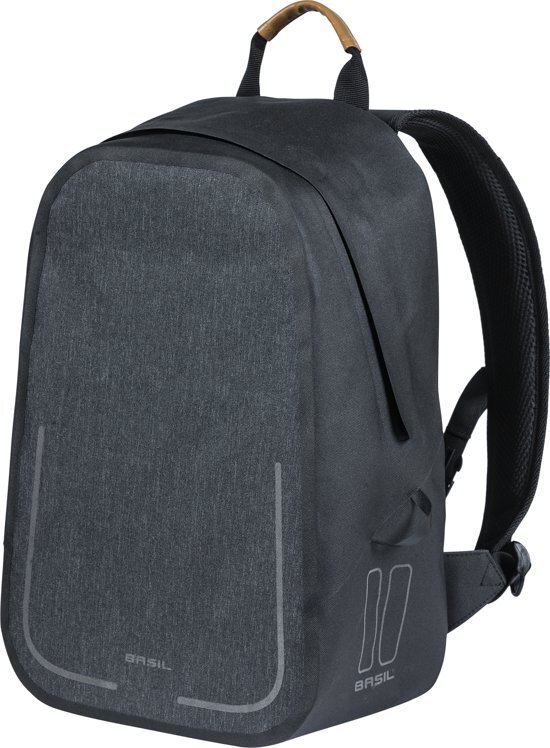 Basil Urban Dry Backpack- Fietstas - 18 liter - Grijs