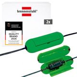 Brennenstuhl 2-delige set Safe-Box voor verlengsnoer/stekker