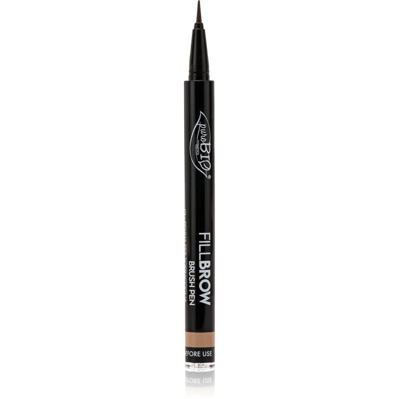 puroBIO Cosmetics Puro Bio Fillbrow Brush Pen - 01 Natural Blonde - 0,7 ml