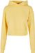 Urban Classics Short Flower Embroidery Terry Hoodie/trui - 5XL - Geel
