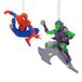 Hallmark Marvel Spider-Man en Green Goblin kerstversieringen, set van 2