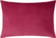 Essix Gatsby Kussenhoes van velours 40x60cm Opera-rood