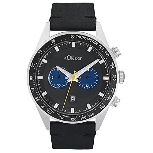 Zakhorloge met donkerblauwe wijzerplaat - Marc Lange Sieraden