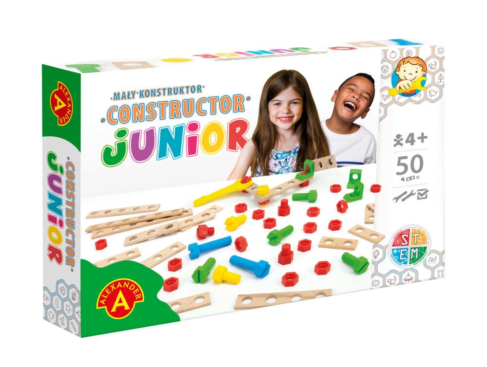 Alexander Toys Constructor Junior - Building Set - 50 Pieces