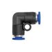 Riegler L-stekkerverbinding blauwe serie mini voor buitenslang Ø 3 mm