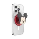 PopSockets Telefoongreep voor MagSafe met kickstand, magnetische standaard, verwisselbare top, veilige grip voor iPhone MagSafe-hoesjes, telefoon en tabletgreep - Kawaii Mickey