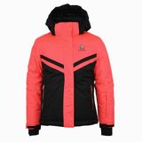 Peak Mountain Meisjes skijas Fama koraal Colorblock 8 jaar