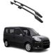 OMAC Barre de toit 2524931B toit de véhicule des deux côtés pour FIAT Doblo Kombi (263) Aluminium