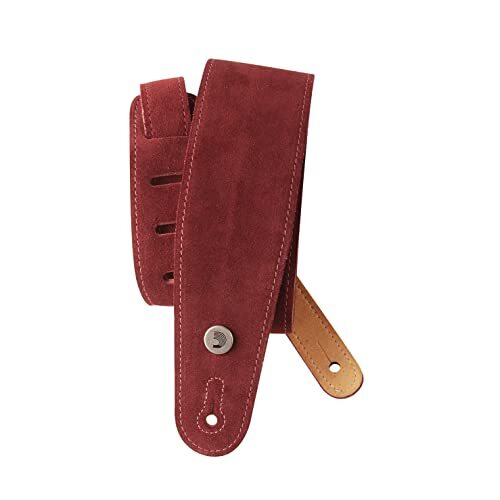 Planet Waves Suede Guitar Strap - Bordeaux