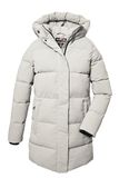 G.I.G.A. DX dames Gewatteerde parka/functionele parka met capuchon GW 1 WMN QLTD PRK, champagner, 44, 41337-000