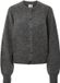 Y.A.S. Johi LS Wool Blend Cardigan Medium Grey Melange