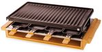 Little Balance Panda Little Balance 8501 Elektrische Tafelgrill Zwart/Hout/Roestvrijstaal