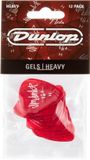 Dunlop Jim Dunlop Gels - Plectrums - Heavy - Player's Pack 12 Stuks