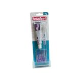Reistandenset Foramen Tandentalset voor op reis met tandenborstel + interdentale borstels + tandpasta tube whitening.