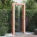 vidaXL Douche d'extérieur 226 cm bois douglas massif et acier inoxydable naturel