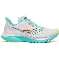 Saucony Kinvara 16 Neutrale schoen Dames-wit, turkoois, Maat 37,5