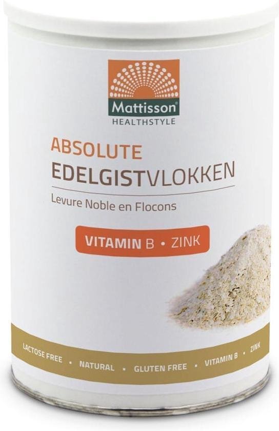 Mattisson Edelgistvlokken vitamine b12 + zink (200G