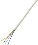 Tru Components 1567183 Câble téléphonique J-Y(ST)Y 4 x 2 x 0.6 mm Gris 50 m