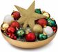 Feeric lights & Christmas Feeric Christmas Kerstversiering set - 44-dlg - kerstballen en piek - kerst kleuren - kunststof