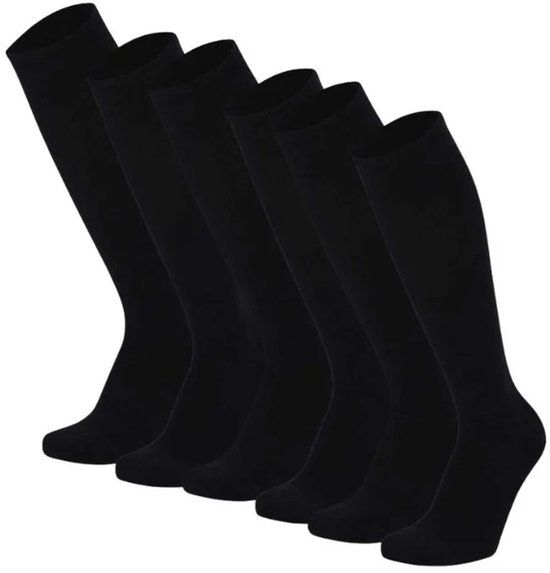 Morethansocks Compressiesokken Modal 6-Pack Marine Unisex