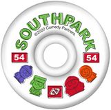 Hydroponic South Park Schaatswielen 54 Mm Transparant 54mm