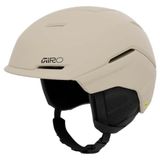 Giro Tenet MIPS Ski- en snowboardhelm maat L, skihelm hybride constructie, MIPS-bescherming, thermostaatbediening, in vorm 2 fit, all-mountain helm, mat stone (zandsteenbeige)